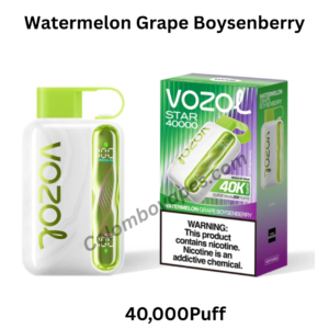 Vozol Star Watermelon Grape Boysenberry 40000Puff