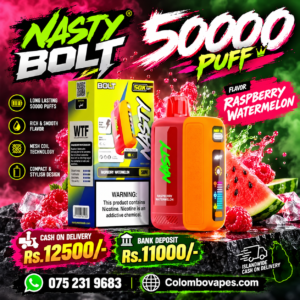Nasty Bolt 50000PUFF - Raspberry Watermelon