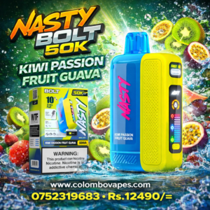 Nasty Bolt 50000PUFF - Kiwi Passion Fruit Guava