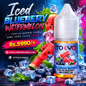 TOKYO SUPER COOL ICED BLUEBERRY WATERMELON 30ml 50mg