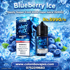 Nasty Juice Super Cool - Blueberry ice 30ML 50mg