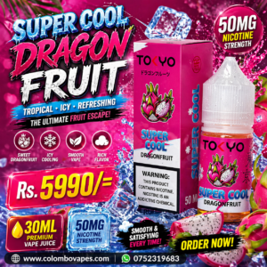 TOKYO SUPER COOL - Dragon fruit 30ml 50mg