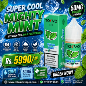 TOKYO SUPER COOL - MIGHTY MINT 30ml 50mg
