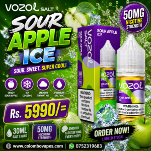 Vozol Salt Apple Ice 30ml 50mg
