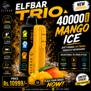 Elfbar Trio Mango Ice  40000Puff