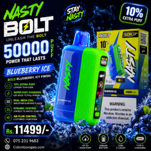 Nasty Bolt 50000PUFF - Blueberry Ice