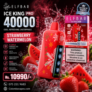 Ice King Pro 40000puff Strawberry Watermelon