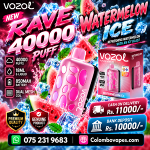 Vozol Rave Watermelon Ice 40000Puff