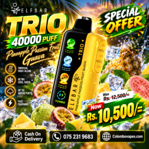 Elfbar Trio Passion Fruit Guava 40000Puff